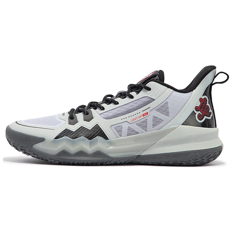 361° Abrasion Resistant Slip Resistant Low top Basketball Shoes Men’s Gray Black