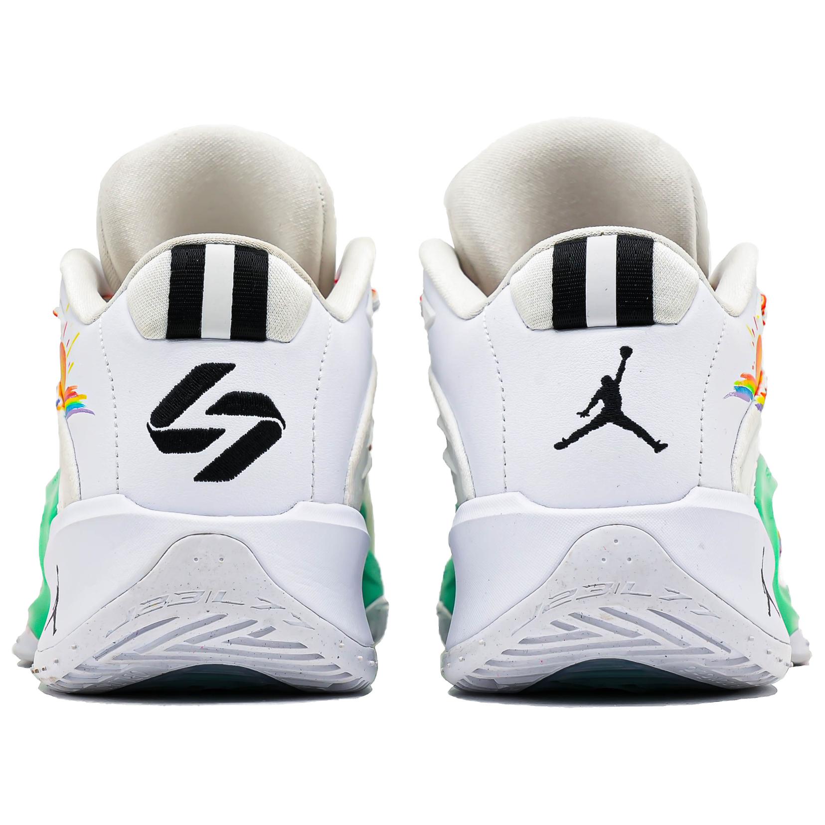 Jordan Luka 3 Cushioning Low top Basketball Shoes Unisex White