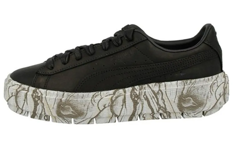 PUMA Platform Trace Mimicry 'Black' Women's