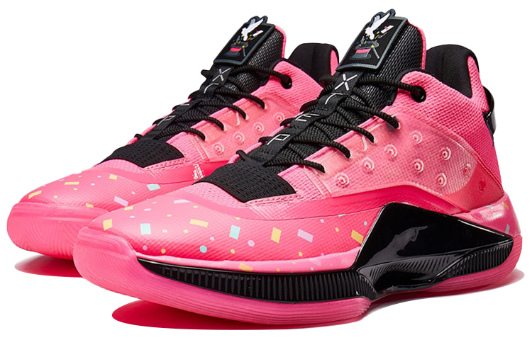 XTEP Levitation 4 Slip-Resistant Cushioning Wear-Resistant Low-Top Basketball Shoes Men’s