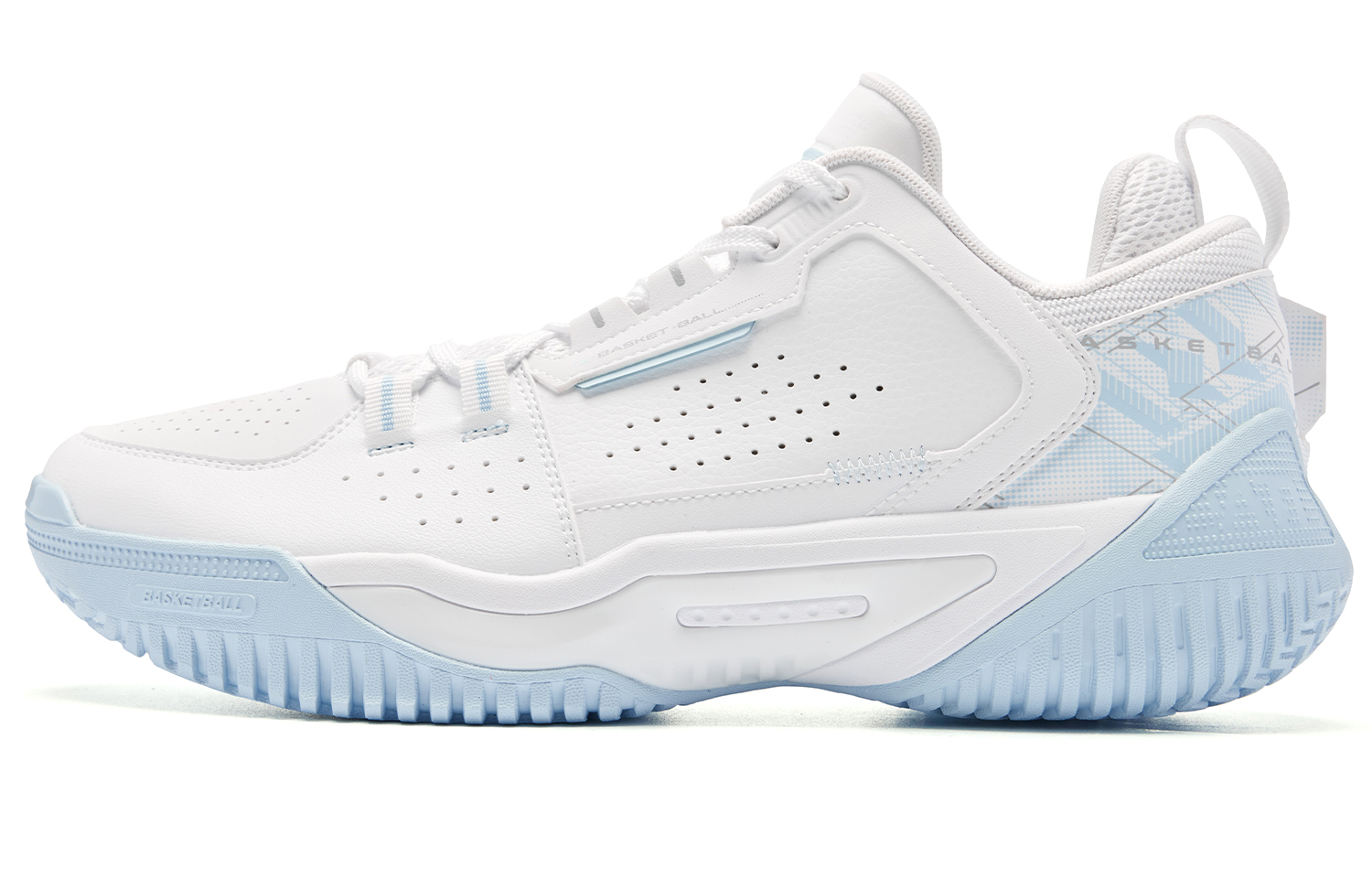 QIAODAN Cushioning Slip Resistant Abrasion Resistant Coverage Support Rebound Anti Rollover Anti Twist Grip Low top