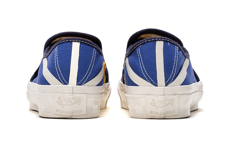 Кеды Vans Taka Hayashi Style (синие) — фото 4