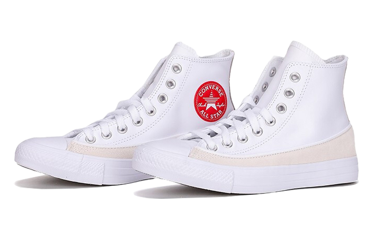 Кеды Converse All Star (розово-белые) — Розовыйбелый — фото 3