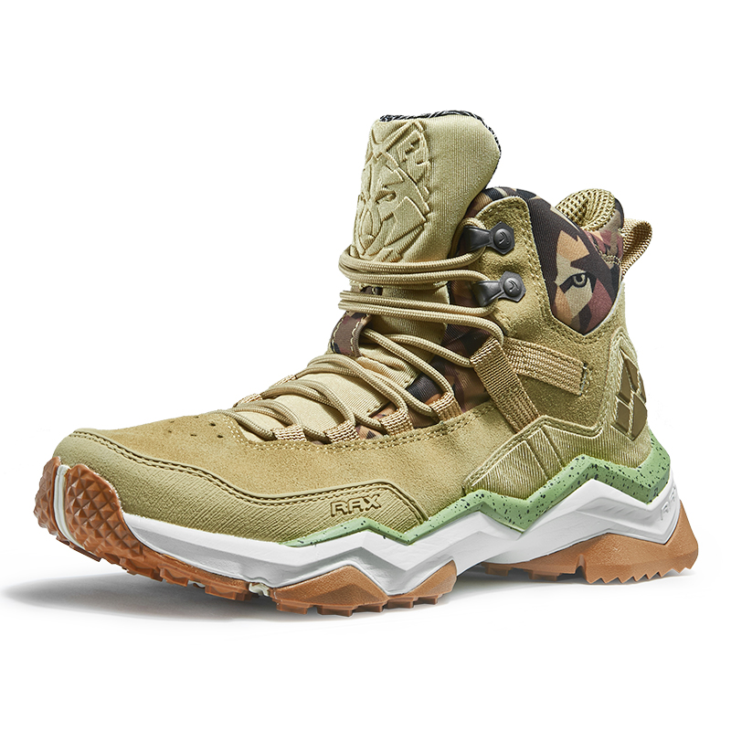 RAX Slip Resistant, Waterproof, Lightweight High top Outdoor Shoes Women’s Light Khaki