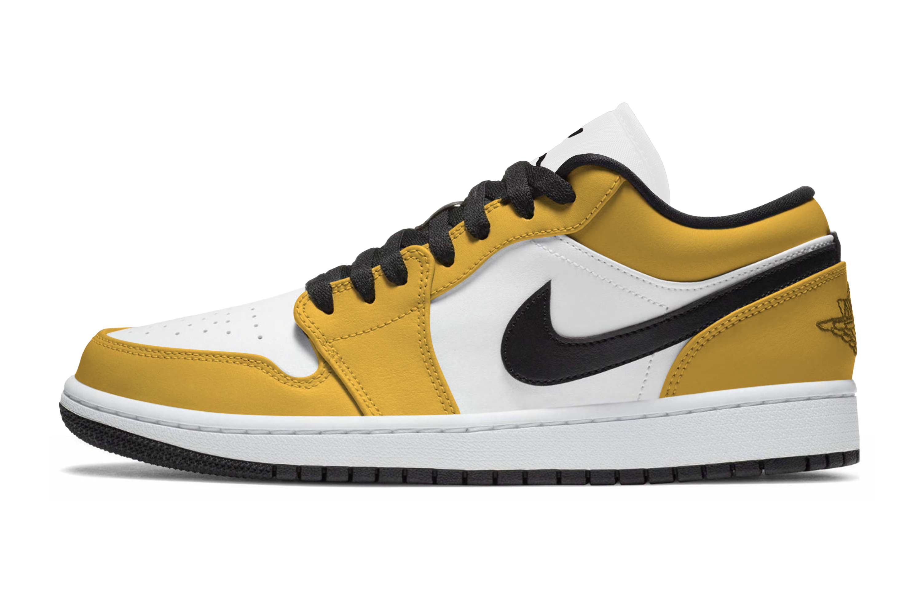 Jordan Air Jordan 1 Slip Resistant Abrasion Resistant Slip Resistant Abrasion Resistant Low top Skateboard Shoes Unisex