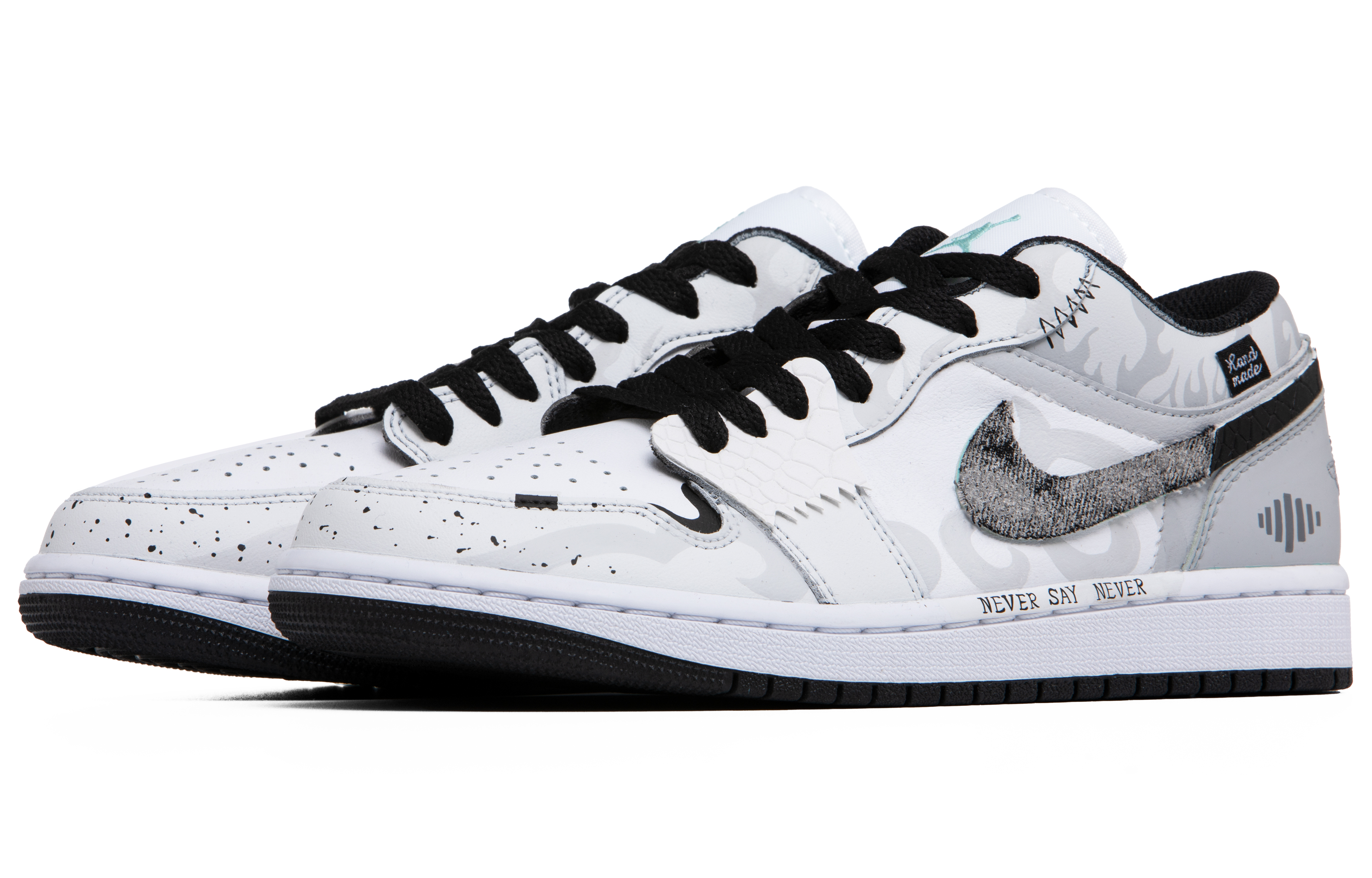 Jordan Air Jordan 1 LOW Seiya Star Between Abrasion Resistant Breathable Low top Vintage Basketball Shoes Men’s