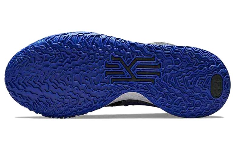 Мужские кроссовки Nike Kyrie Low 4 TB (черно-синие) — фото 6