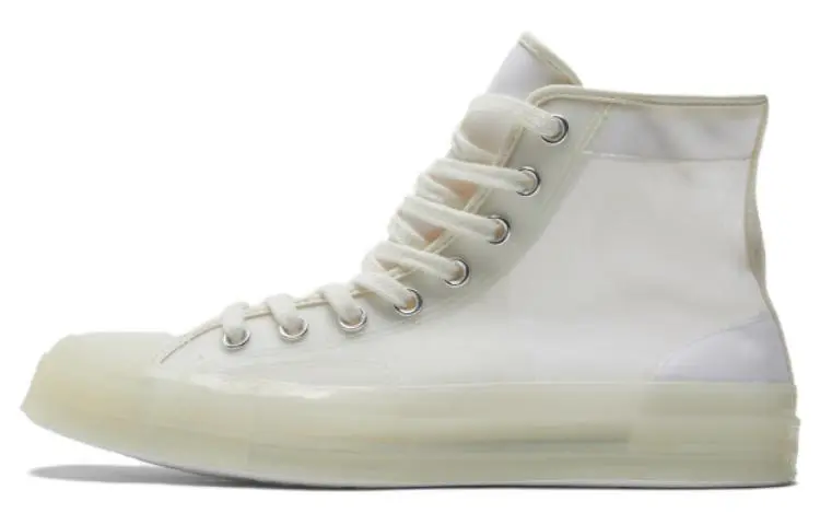 Converse Chuck 70 Hi Translucent Canvas Sneakers 'Egret'