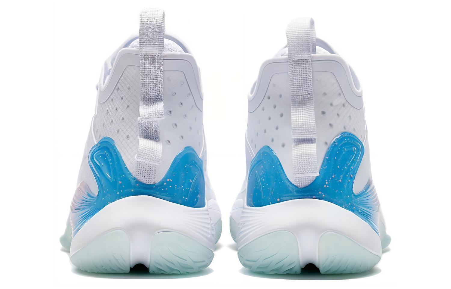 XTEP Light Feather 3rd Low top Basketball Shoes Men’s New White