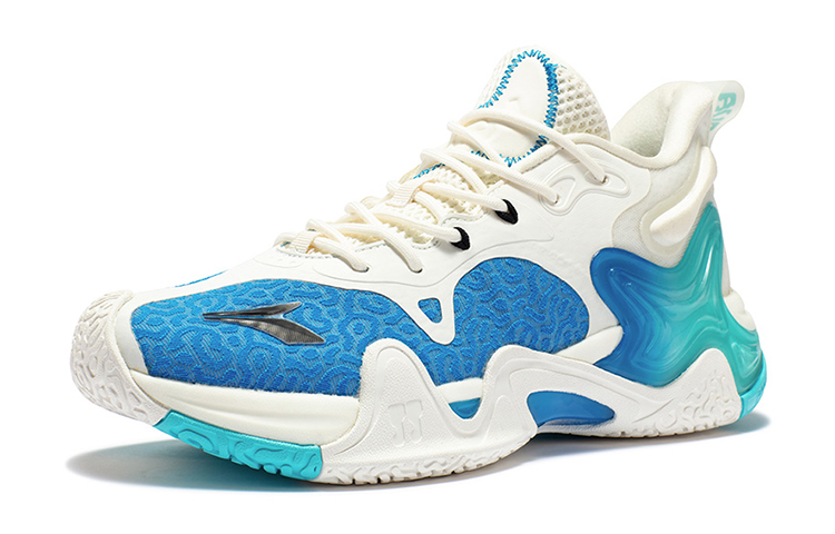 361° LAVA 2.0 Basketball Shoes Men’s Low Top White/Blue