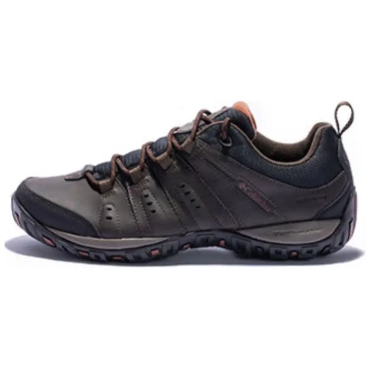 Columbia Breathable Cushioning Rebound Low-top Hiking Shoes Men's Dark Umber
