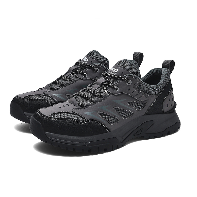 Jeep Fashion Low top Hiking Shoes Men’s Gray