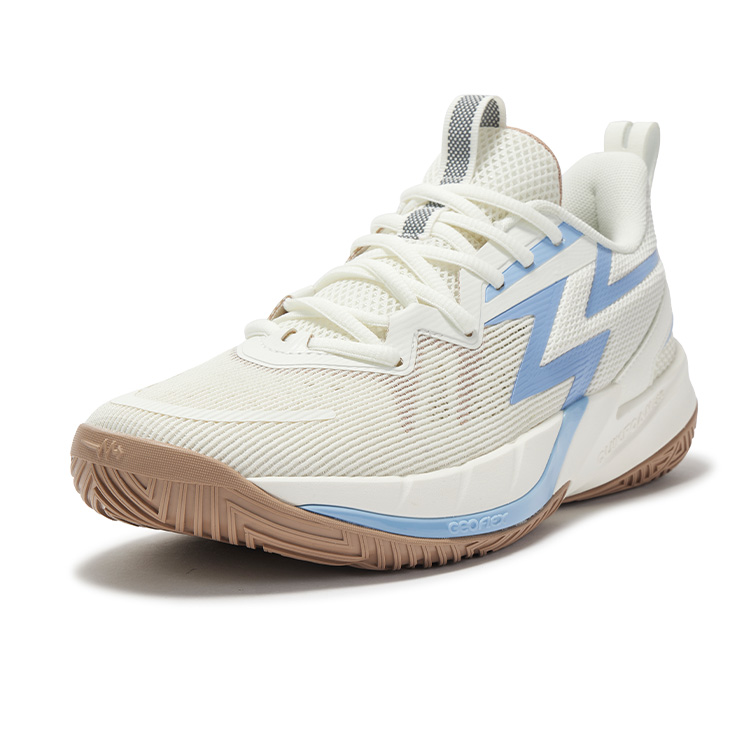 361° Slip Resistant Abrasion Resistant Low top Basketball Shoes Men’s White Blue