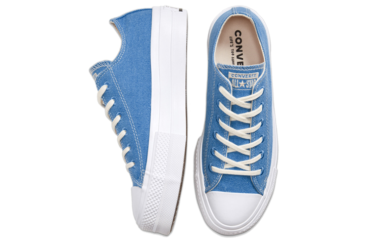Женские кеды Converse Renew Cotton Chuck Taylor All Star (синие) — фото 4