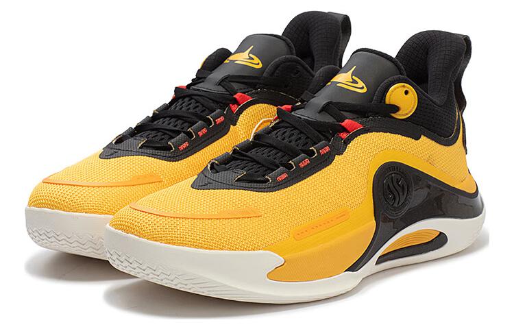 361° AG Slip Resistant, Abrasion Resistant, Breathable Low top Basketball Shoes Men’s Yellow Black