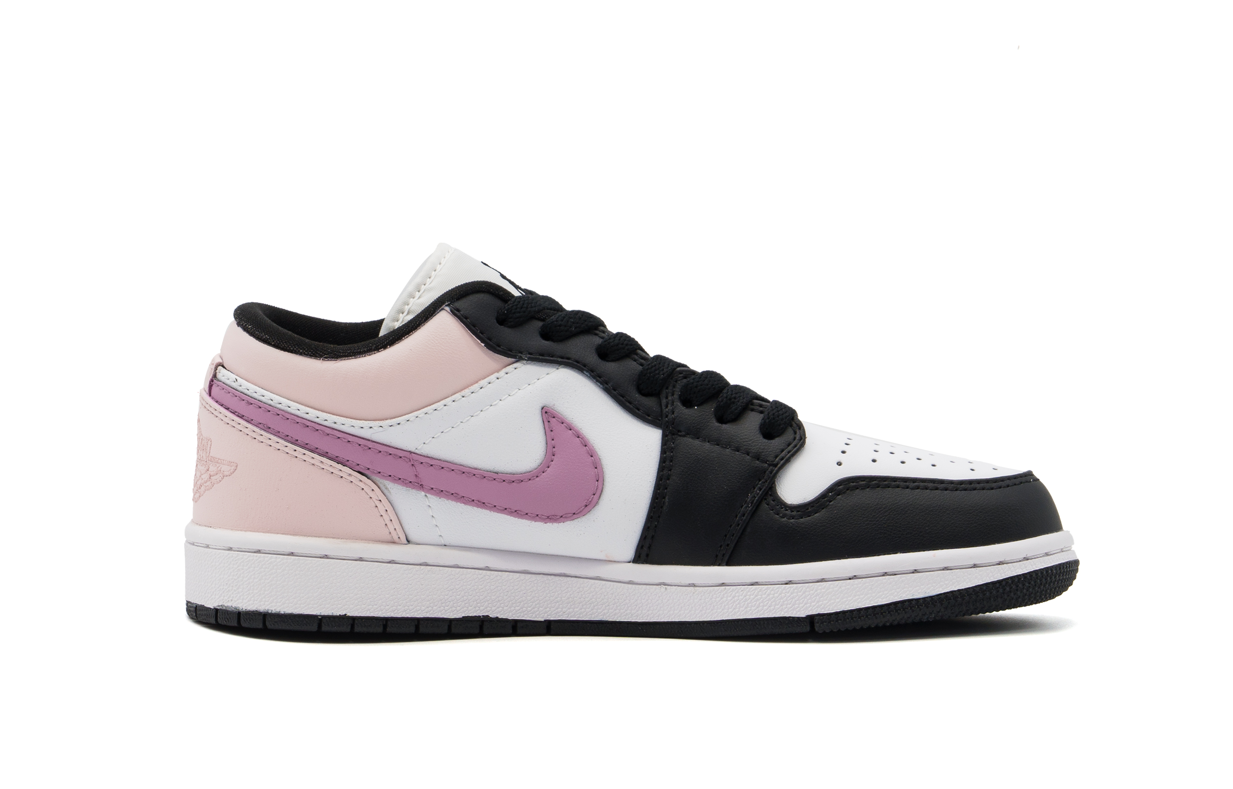 Jordan Air Jordan 1 Abrasion Resistant Low top Vintage Basketball Shoes Women’s Pink