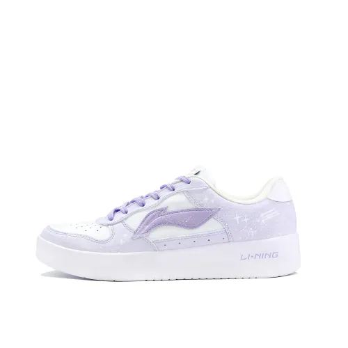 Li Ning Floating Boat Low top Skateboard Shoes Women's Light Purple