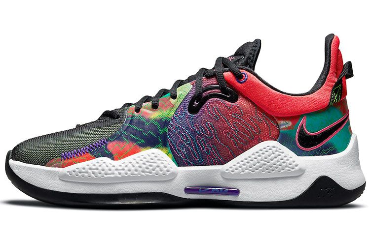 Мужские кроссовки Nike Nike PG 5 "Multi-Color" 5 (черно-разноцветный)