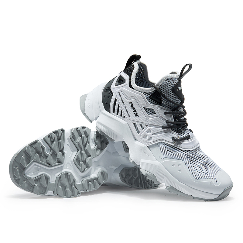 RAX Slip Resistant, Breathable, Lightweight Low top Outdoor Shoes Men’s White