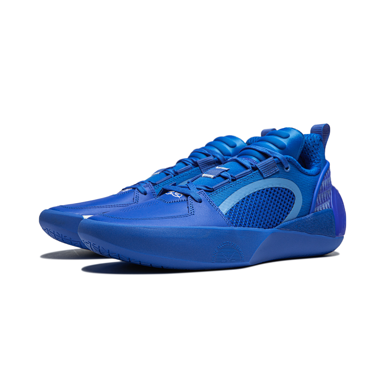 Li Ning All City 12 Encore Basketball Shoes Men’s Low Top Bright Blue
