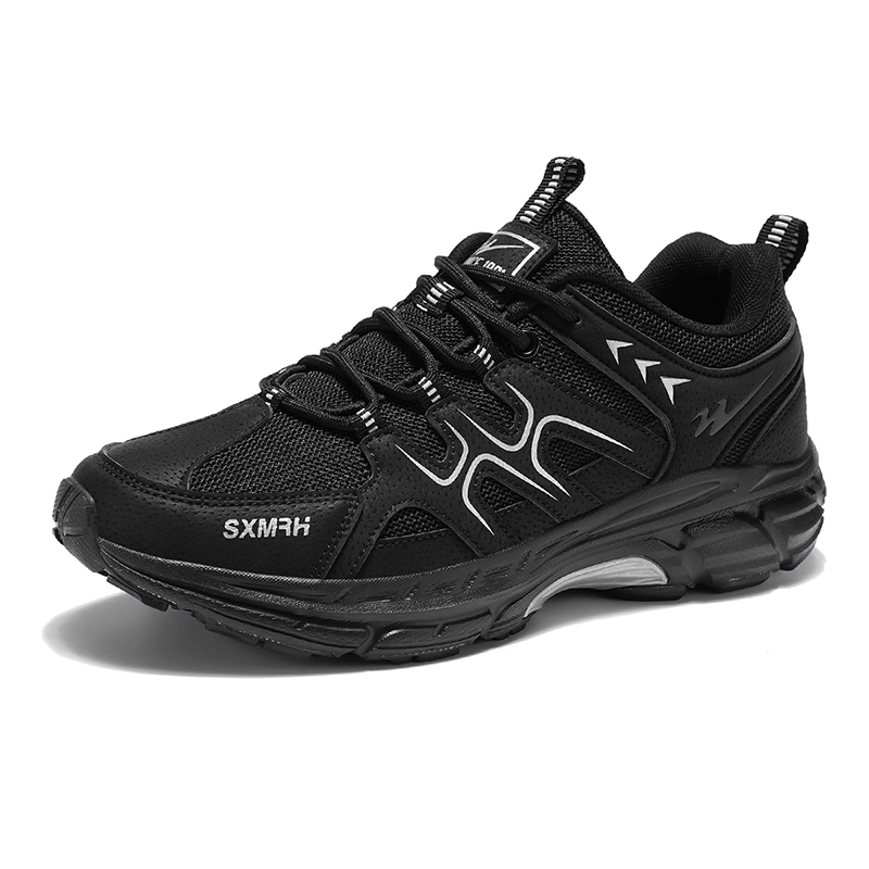 Binary Cushioning Slip Resistant Rebound Cushioning Slip Resistant Rebound Low top Mountaineering Shoes Men’s Black