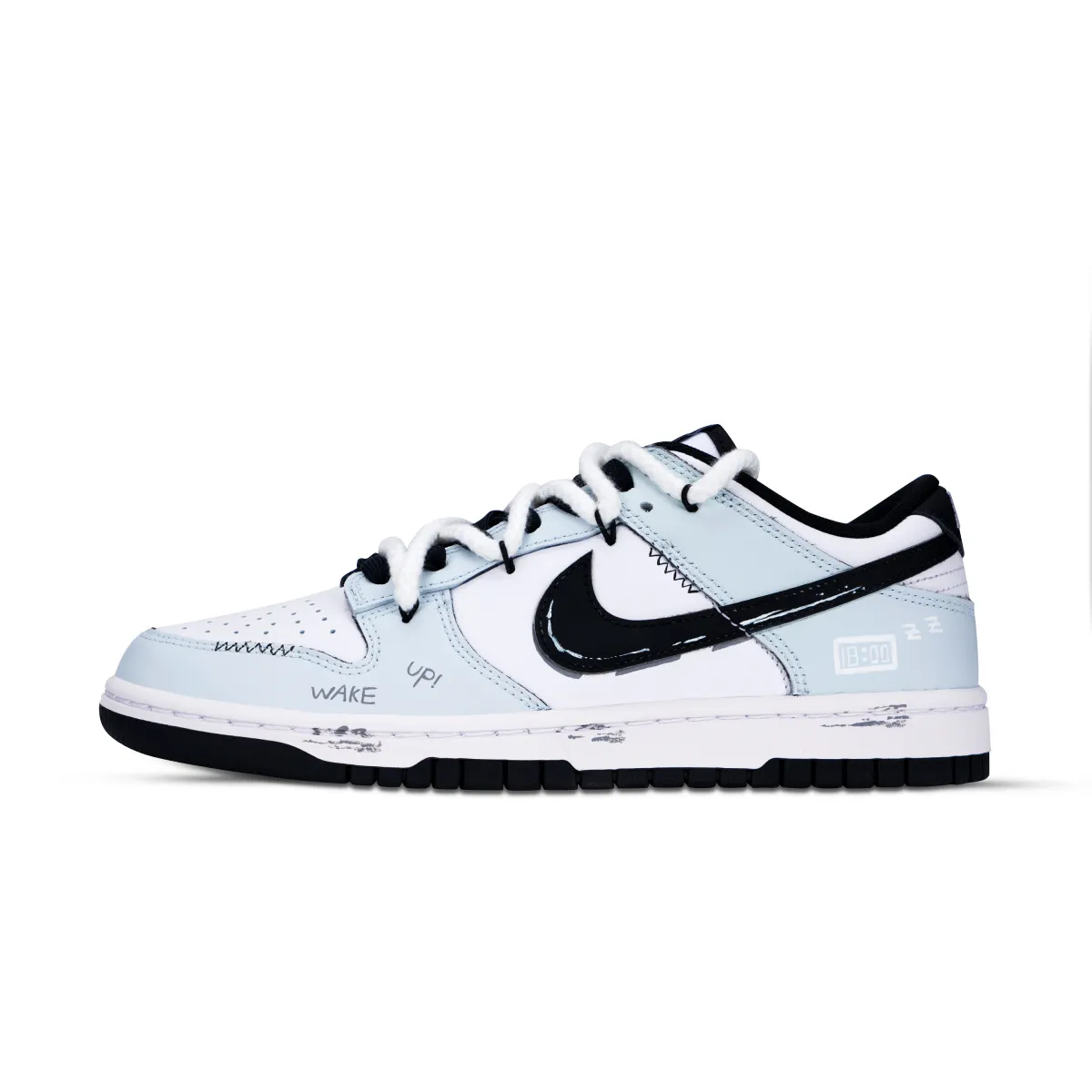 Nike Dunk Low top Skateboard Shoes Unisex Light Cyan