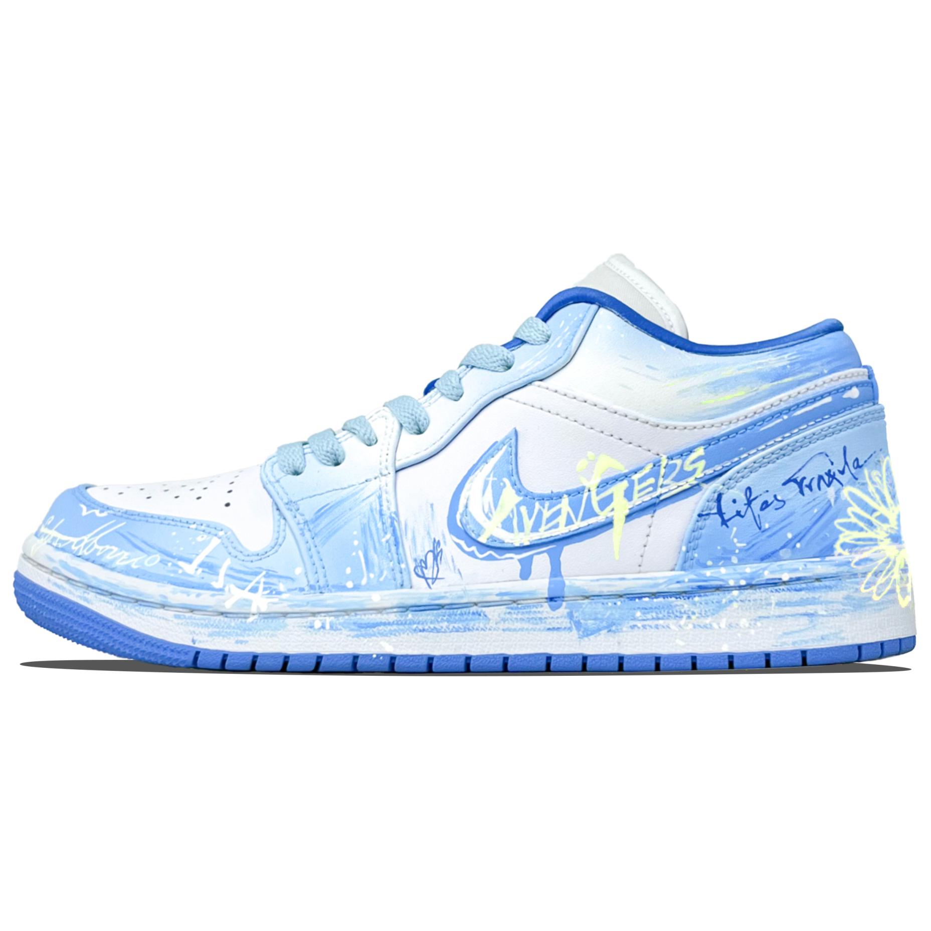 Jordan Air Jordan 1 Cushioning Slip Resistant Abrasion Resistant Cushioning Slip Resistant Abrasion Resistant Low top