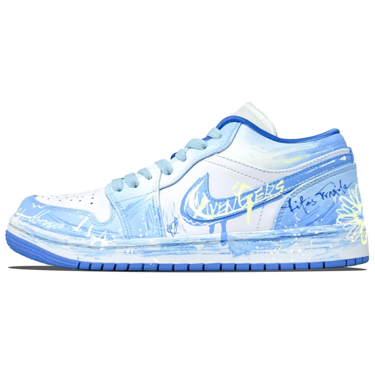 Jordan Air Jordan 1 Cushioning Slip Resistant Abrasion Resistant Cushioning Slip Resistant Abrasion Resistant Low top