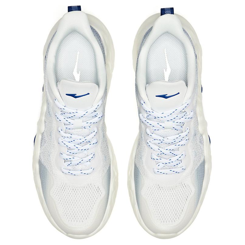 Erke Chaos 3.0 Cushioning Abrasion Resistant Cushioning, Wear Resistant Low top Training Shoes Men’s White Blue