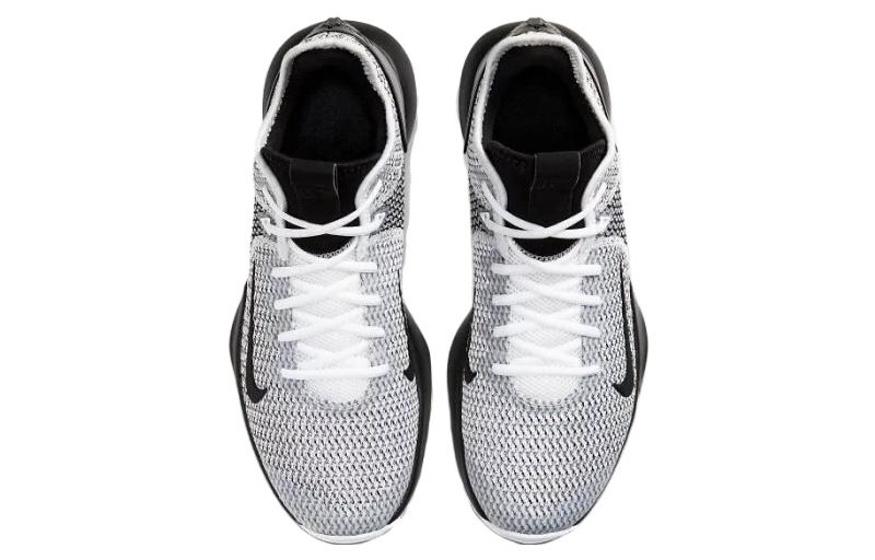 Баскетбольные кроссовки Nike Witness 4 LeBron EP (черно-белые) — Чёрныйбелый — фото 4