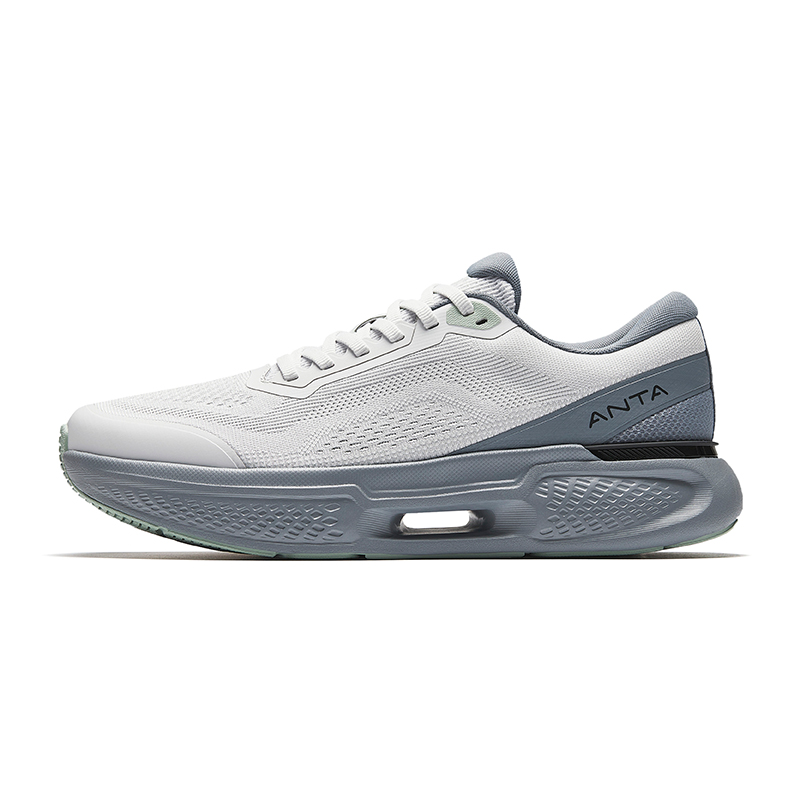 Anta Divine Run 11 Cushioning Slip Resistant Abrasion Resistant Low top Training Shoes Men’s Gray