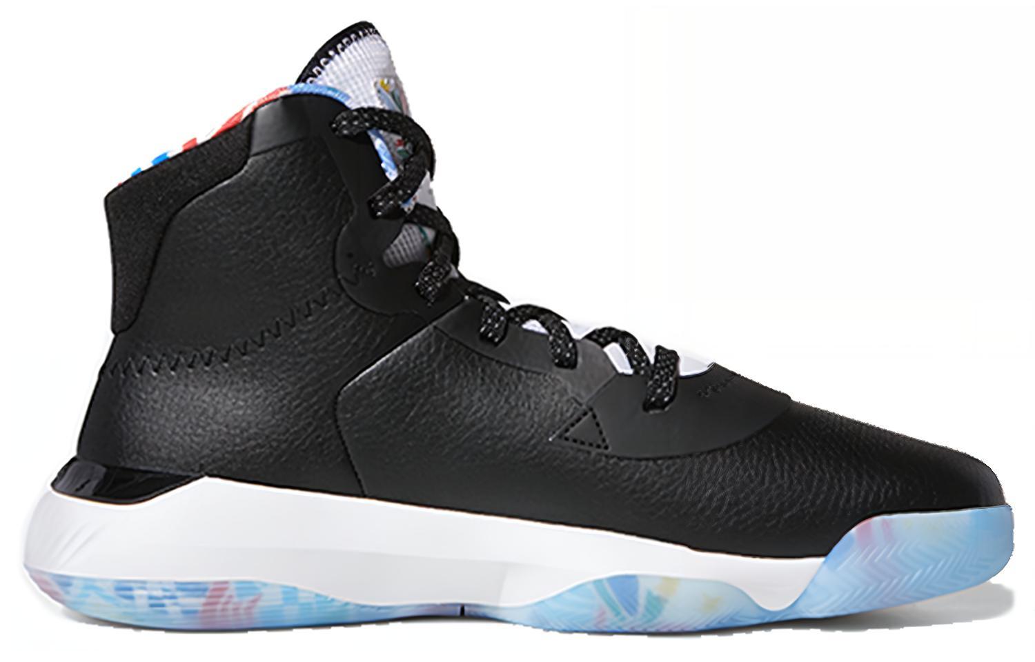 Мужские кроссовки adidas Pro Bounce Madness 2019 (черно-белые) — фото 2