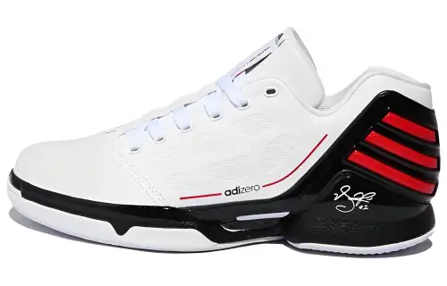 Adidas AdiZero Rose 2 Low Cushioning, Wear Resistant Low top Basketball Shoes Men's White