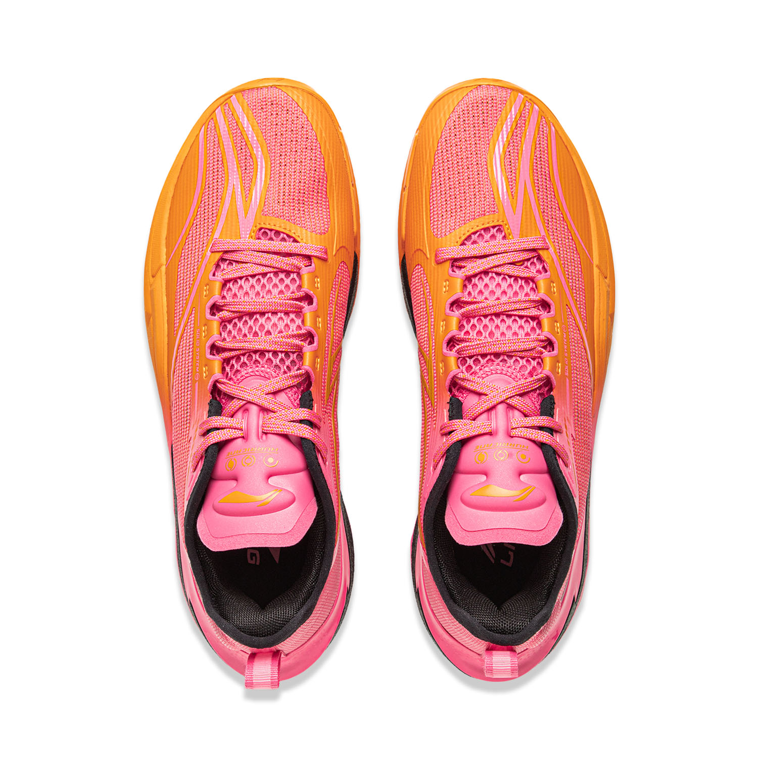 Li Ning Hurricane Collection Low top Basketball Shoes Men’s Pink Orange