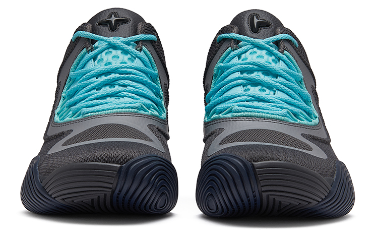 EQLZ EQUALIZER Slip Resistant Abrasion Resistant Low top Basketball Shoes Unisex Black Blue Ghost Mother