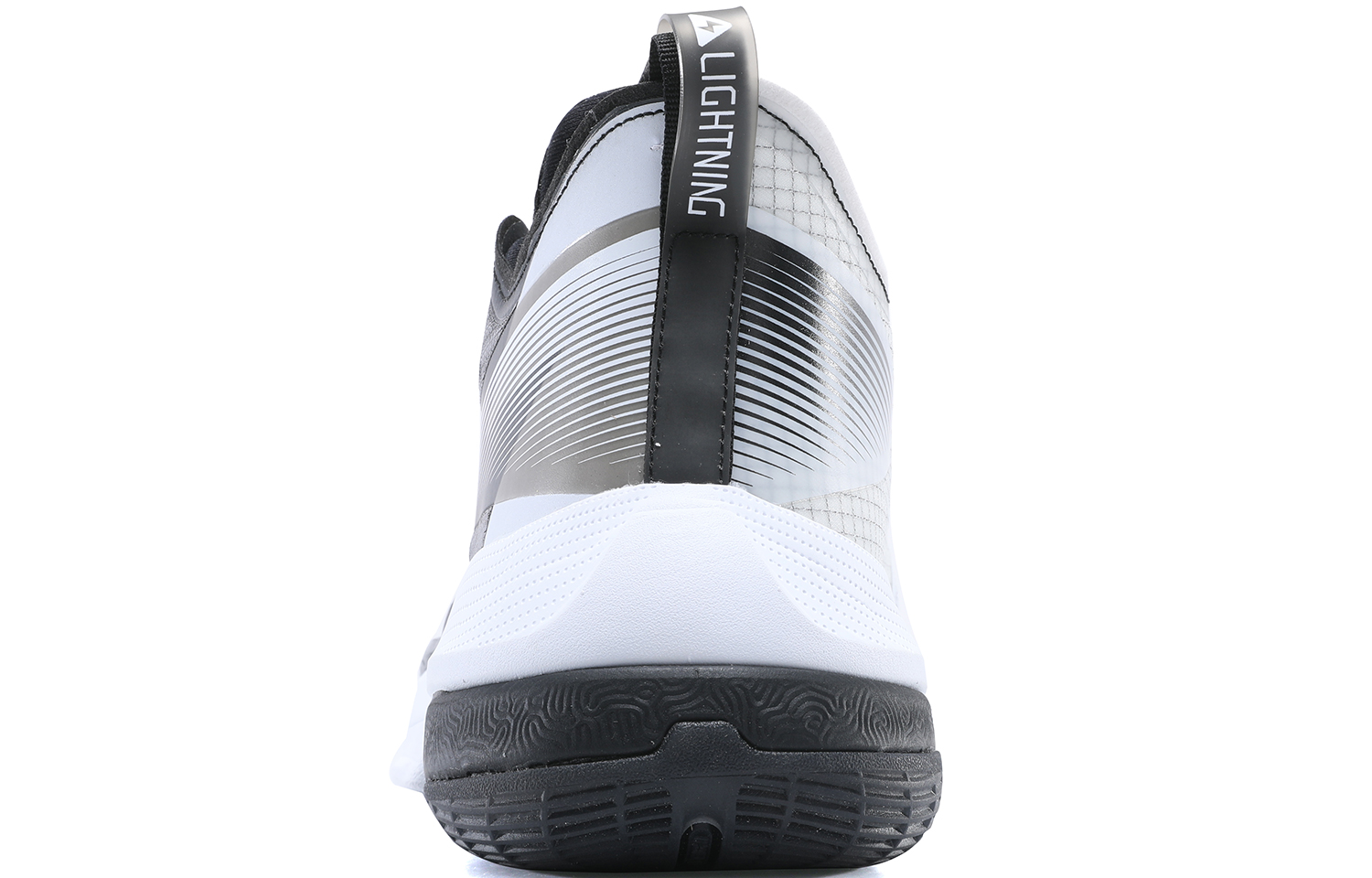 PEAK Taichi, Lightning Cushioning Slip Resistant Abrasion Resistant Low top Basketball Shoes Men’s Black White
