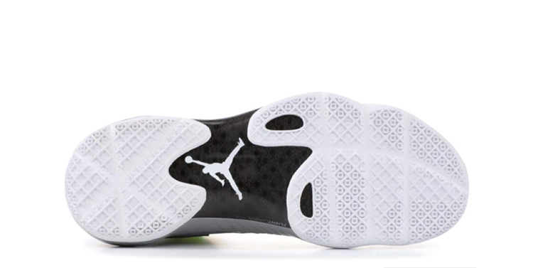Мужские кроссовки Jordan Air Jordan 2012 AJ27 Wolf Grey (серые) — 狼灰/黑/银/白 — фото 6