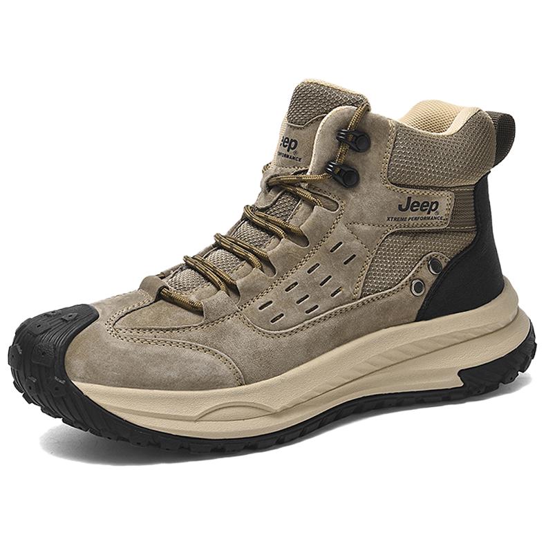 Jeep High top Hiking Shoes Men’s Khaki