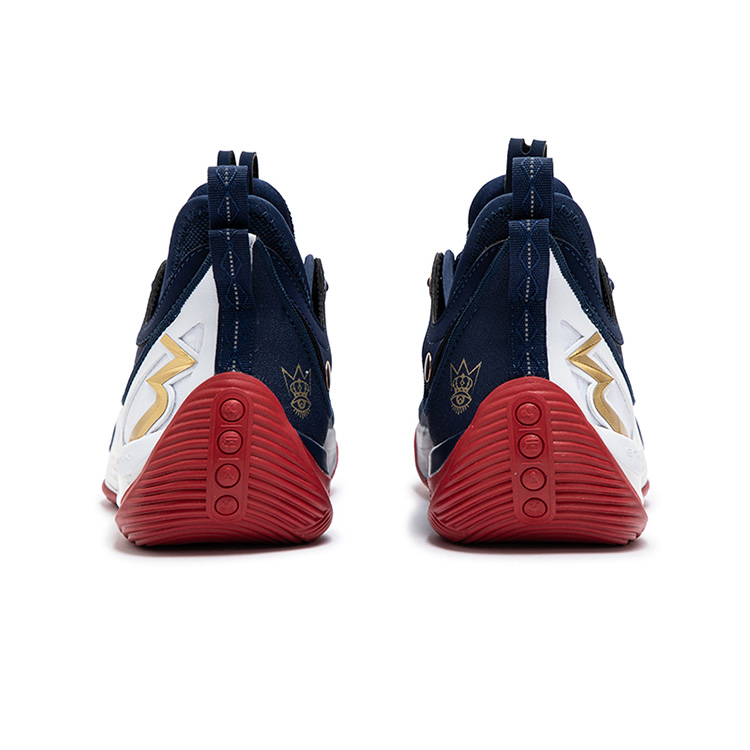 361° Zen 6 Prm Basketball Shoes Men’s Low Top 361 Degrees White/Gym Red