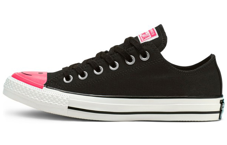 Кеды Converse Chuck Taylor All Star (черно-розовый) — Чёрный / розовый — фото 1