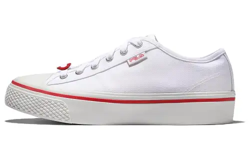 FILA Low Top Sneakers V Day Collection 'White Red'