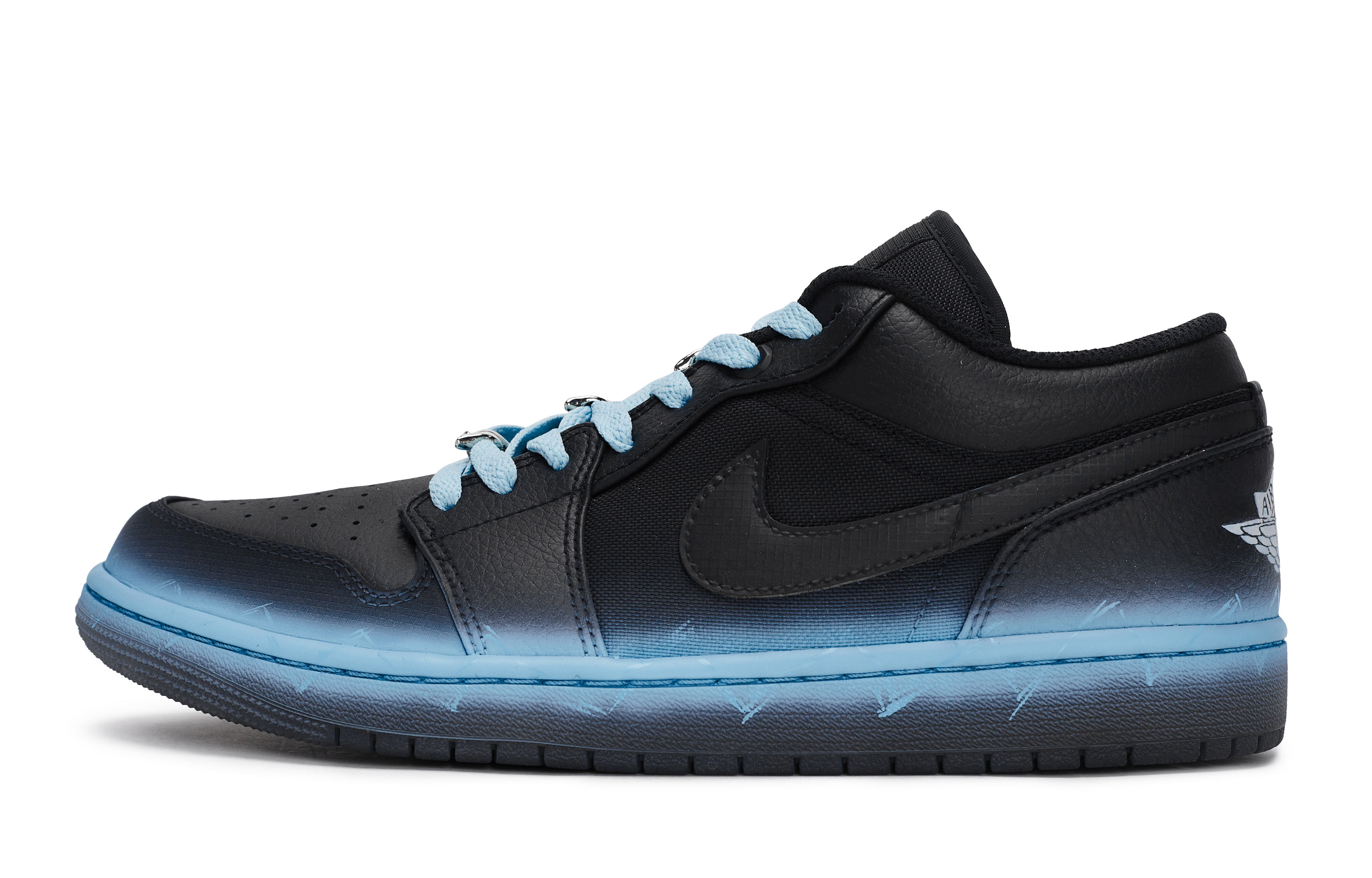 Jordan Air Jordan 1 811 Manufacturing, Current Surge Blue, Special Shoe Box Abrasion Resistant Slip Resistant