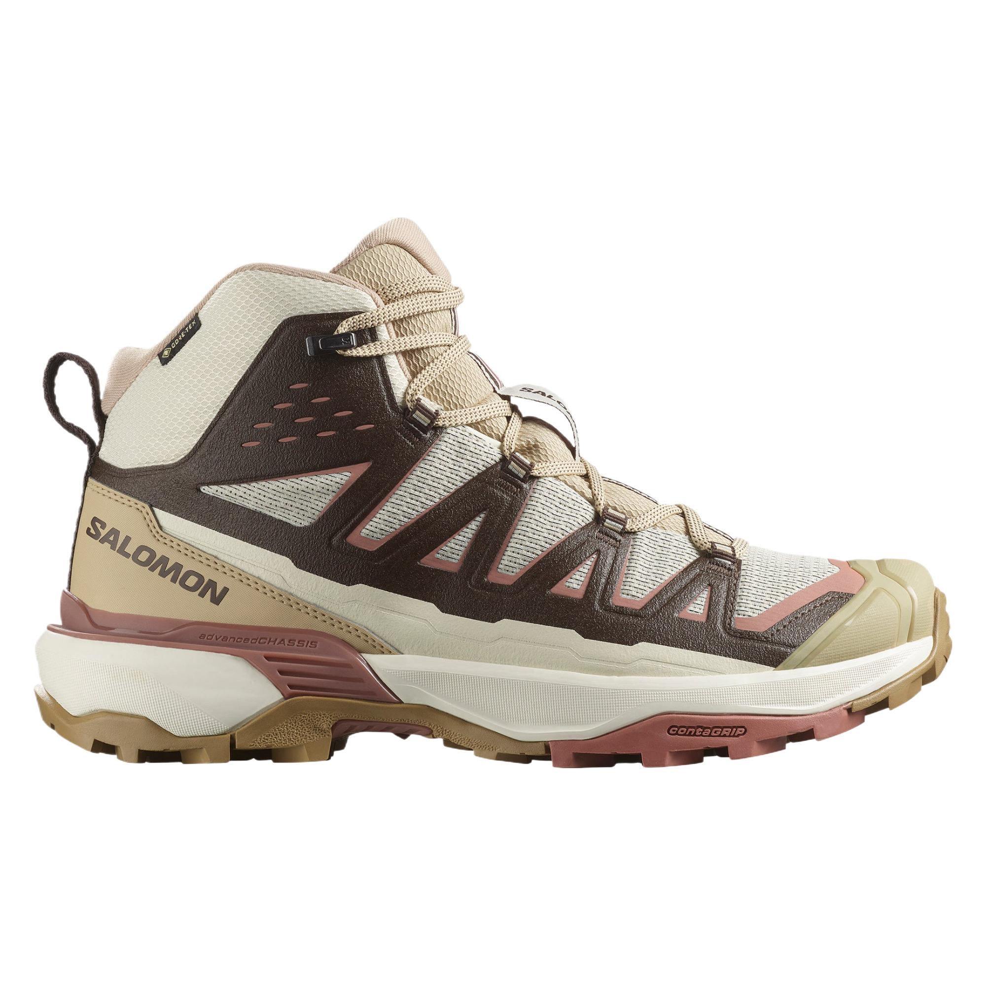 SALOMON X ULTRA 360 Waterproof Mid top Mountaineering Shoes Men’s Beige