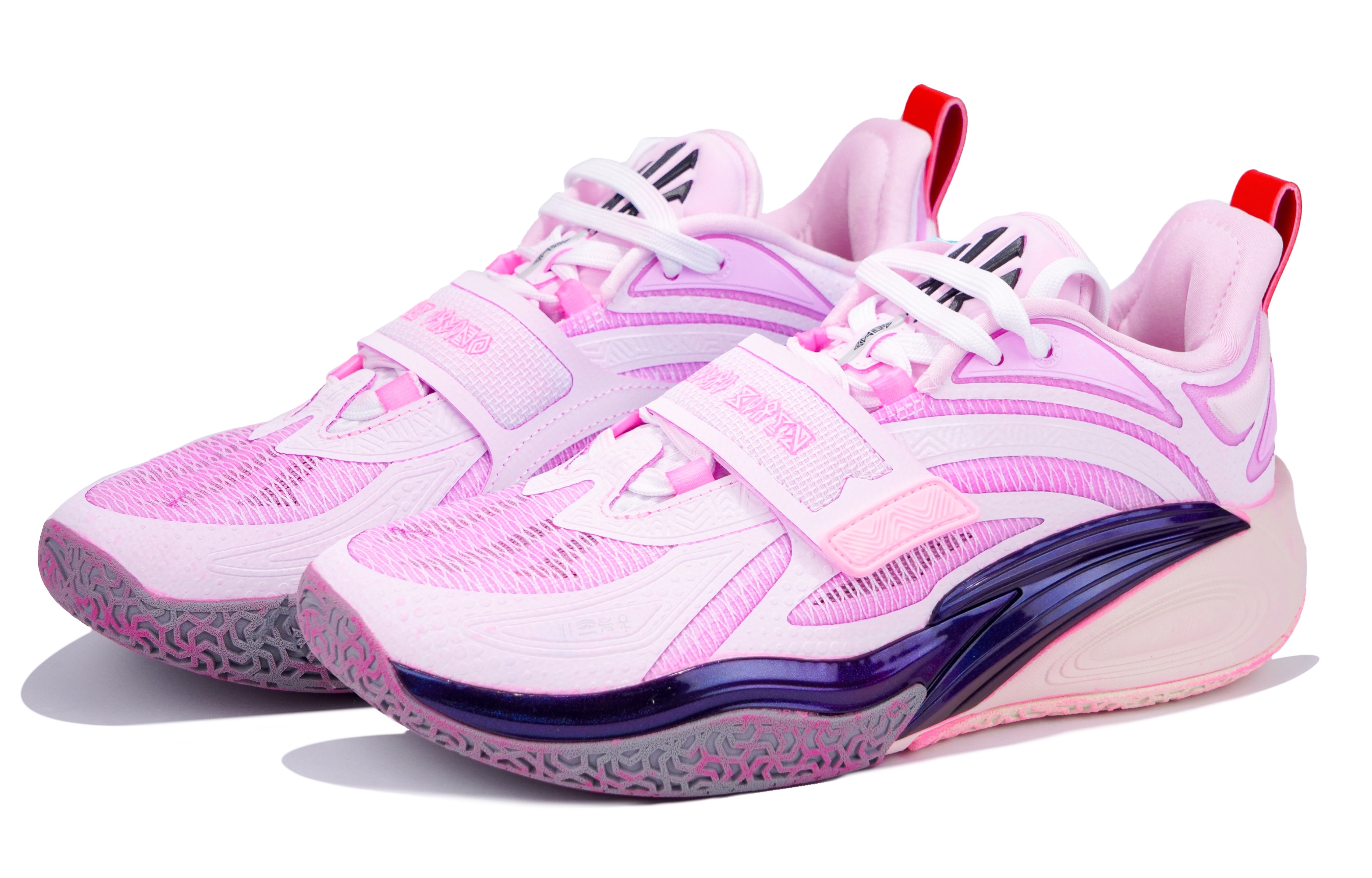 Anta KAI 1 Cushioning Slip Resistant Cushioning Slip Resistant Low top Nitrogen Technology Basketball Shoes Unisex Pink