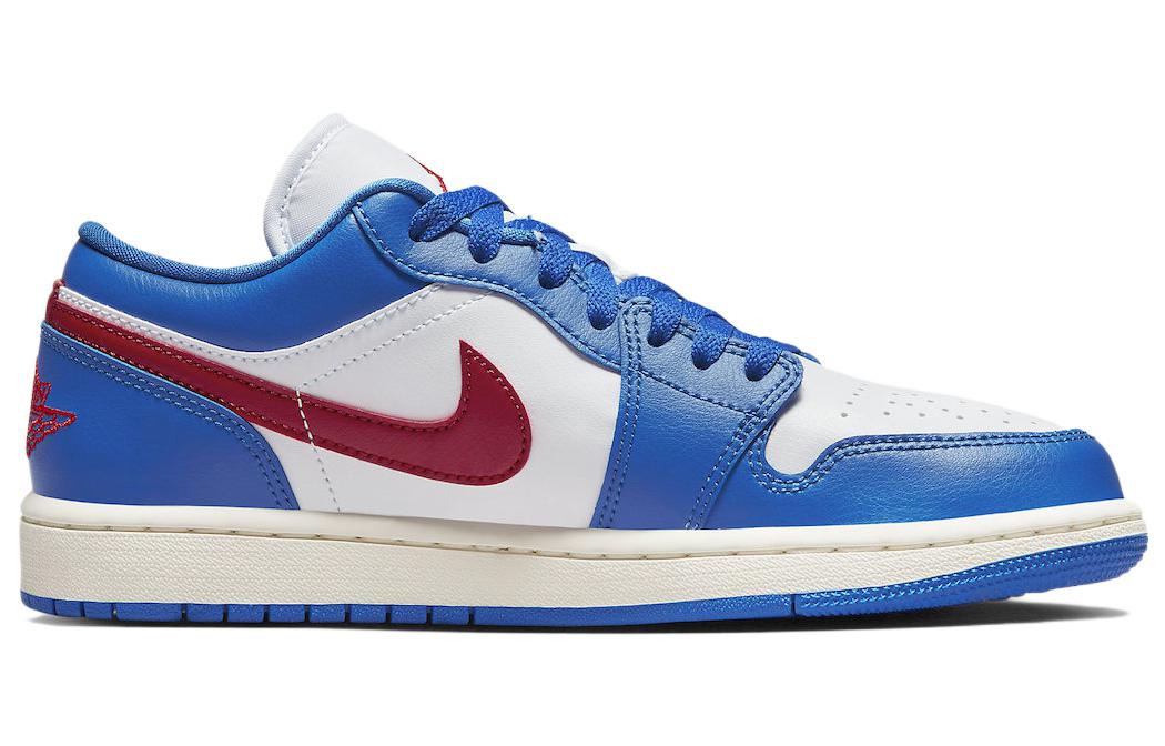 Jordan 1 Low Sport Blue Gym Red Women’s