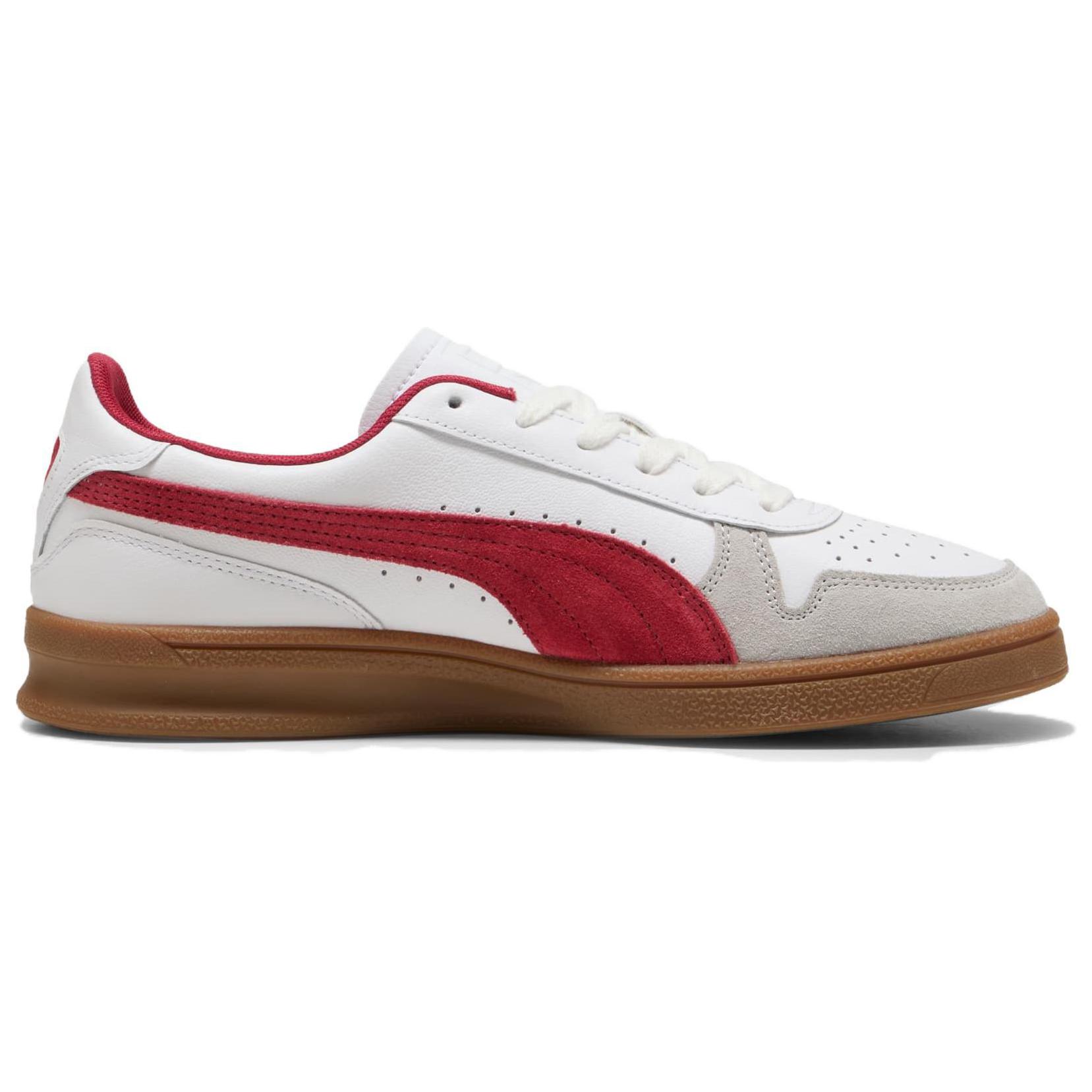 PUMA Indoor OG Low top Training Shoes Unisex White Red
