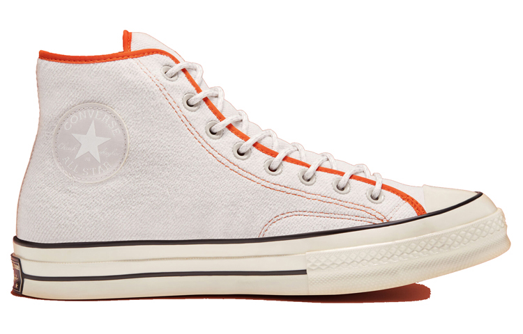 Кеды Converse Chuck 70 East Village Explorer Chuck 70 (бело-оранжевые) — фото 2