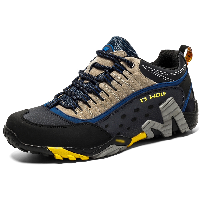 TANSENLANG Slip Resistant Abrasion Resistant Slip Resistant Abrasion Resistant Low top Outdoor Shoes Unisex