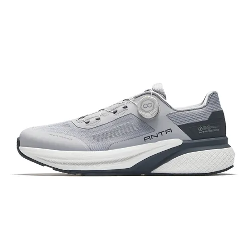 Anta Burning MAX Cushioning, Wear Resistant Low top Training Shoes Men's Gray