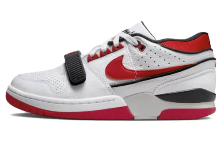 Nike Air Alpha Force 88 Low top Skateboard Shoes Unisex White Red